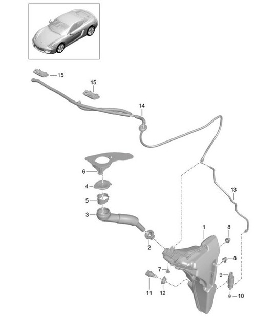 Diagram 904-010 Porsche Cayenne Coupe Turbo S E-Hybrid V8 4.0L 550Hp 