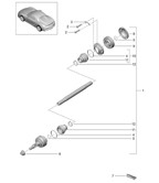 Rear Axle Boxster 986/987/981 (1997-2016)
