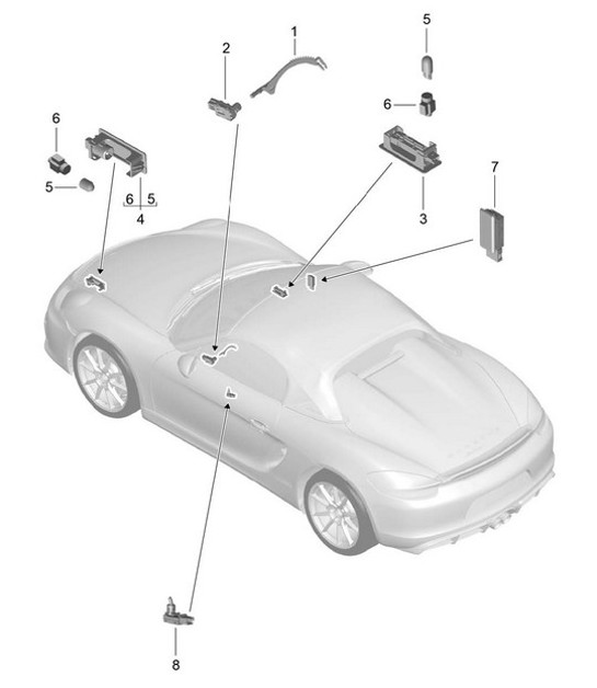 Diagram 903-004 Porsche Taycan 2020>> 