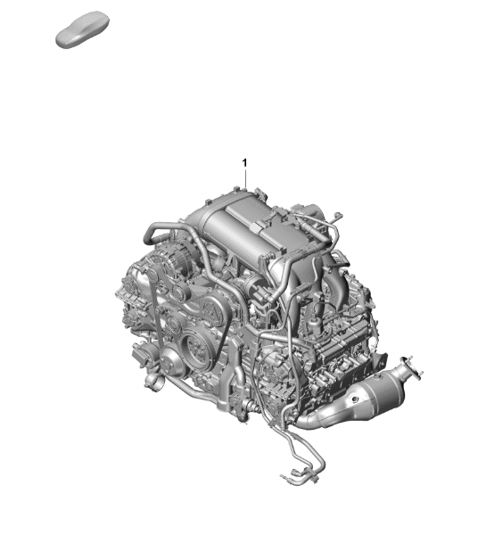 Diagram 101-002 Porsche 911 & 912 (1965-1989) Engine