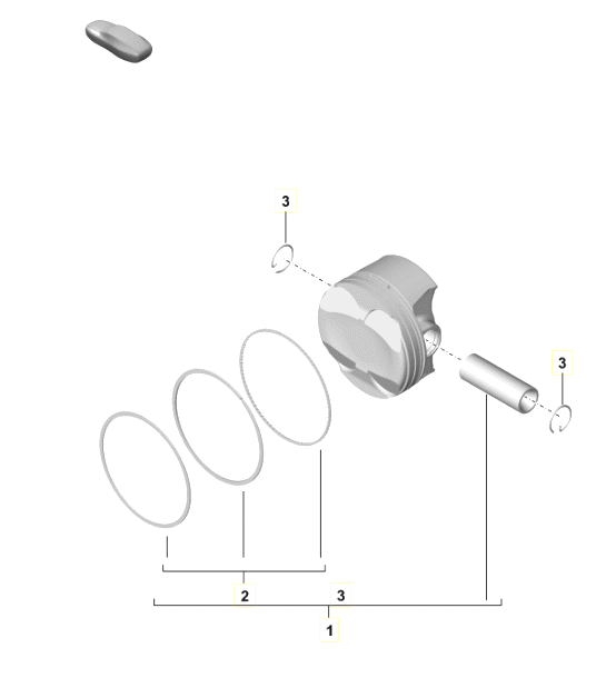Diagram 102-006 Porsche 911 & 912 (1965-1989) Engine