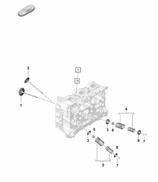 Diagram 103-006 Porsche 911 & 912 (1965-1989) Engine