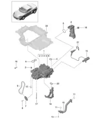 Lubricación motor / Bomba de aceite 718 (982) Boxster 2017>>
