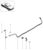Rear Axle Boxster 718 (982) 2017>>