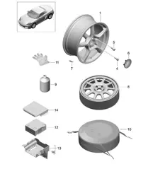 Wheels 718 (982) Boxster 2017>>