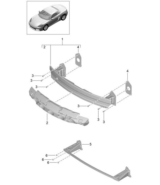 Diagram 802-060 Porsche Macan GTS Petrol 2.9L V6 380Bhp 