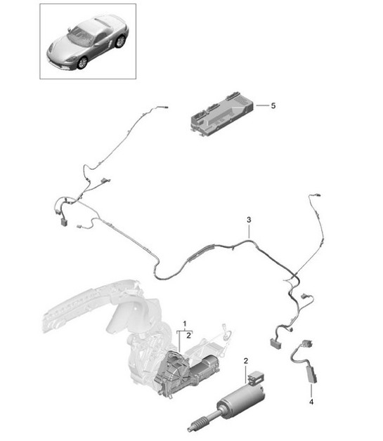 Diagram 811-020 Porsche Cayenne S 4.5L V8 2003>> Body