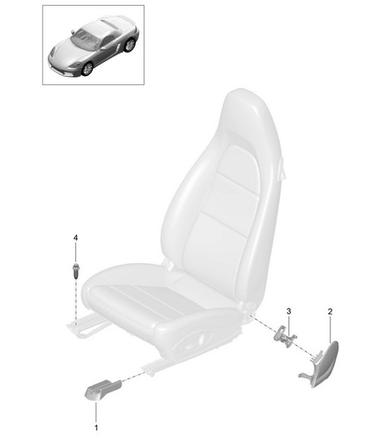 Diagram 817-000 Porsche Cayenne Turbo V8 4.0L Petrol 550Hp 