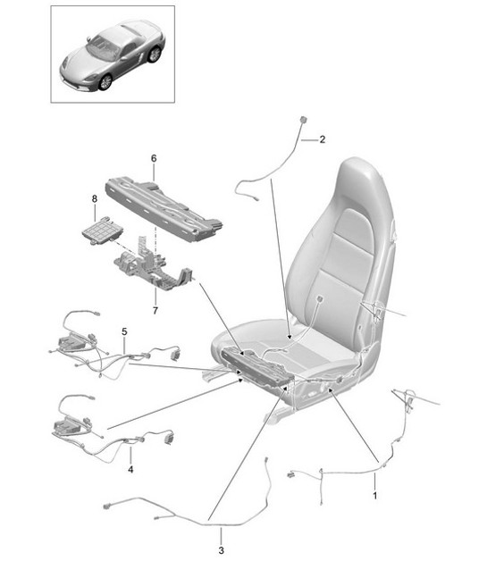 Diagram 817-010 Porsche Cayenne 3.2L V6 2003>> Body