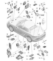 Control units / Electronics 718 (982) Boxster 2017>>