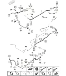 冷却液冷却系统/冷却液管/通气管 718C (982C) Cayman GTS 4.0L 2017>>