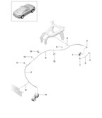 Fuel System, Exhaust System Cayman 718C (982C) 2017>>