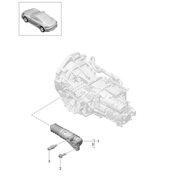 Diagram 301-005 Porsche Macan (95B) MK1 (2014-2018) Transmission