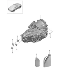 - PDK - Gearbox / Replacement transmission (Model: CG210, CG240, CG270) 718C (982C) Cayman 2017>>