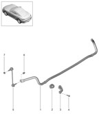 Rear Axle Cayman 718 (982) 2017>>