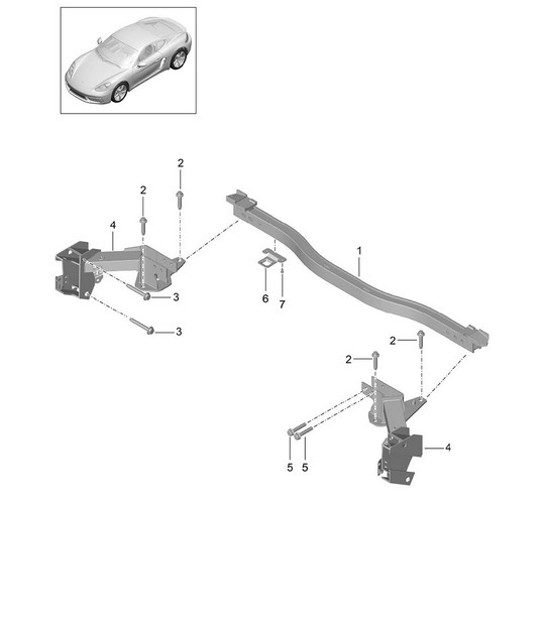 Diagram 812-005 Porsche 911 & 912 (1965-1989) Body