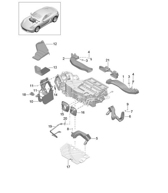 Diagram 813-005 Porsche Macan S Benziner 2.9L V6 380 PS 