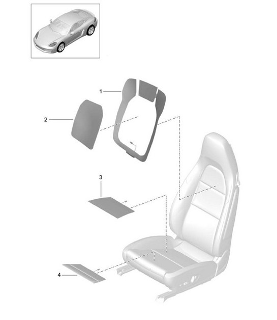 Diagram 817-012 Porsche Cayenne Turbo / Turbo S 4.8L 2007>> Body