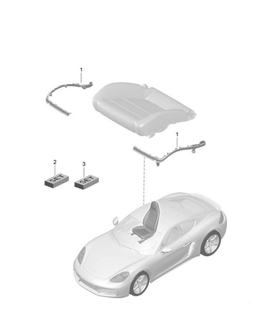 Diagram 817-024 Porsche Cayman 718C (982C) 2017>> Body
