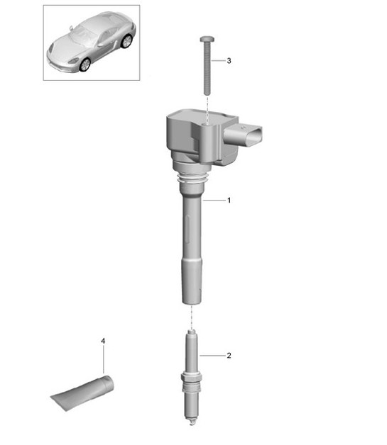 Diagram 901-000 Porsche Taycan (9J1) MK1 2020-2024 