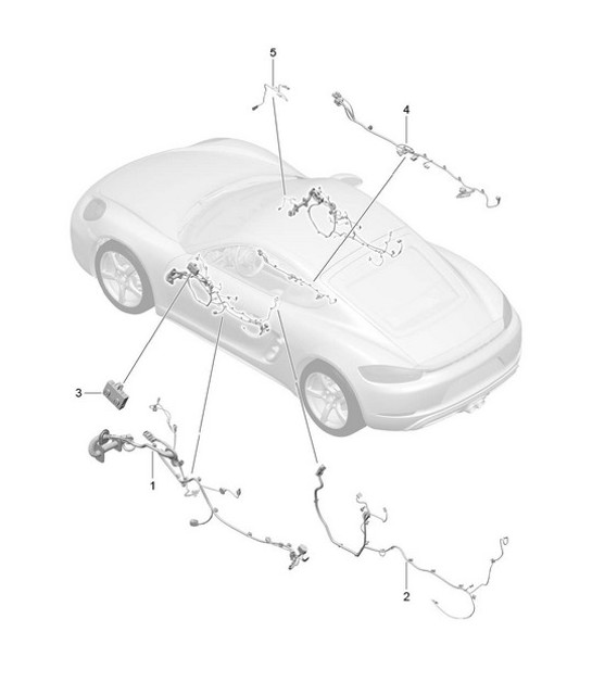 Diagram 902-015 Porsche Taycan Turbo S 