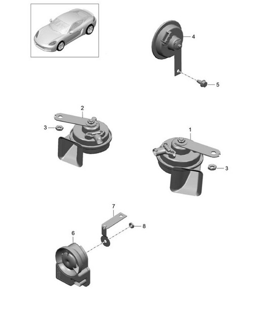 Diagram 903-000 Porsche Taycan 4 Cross Turismo 