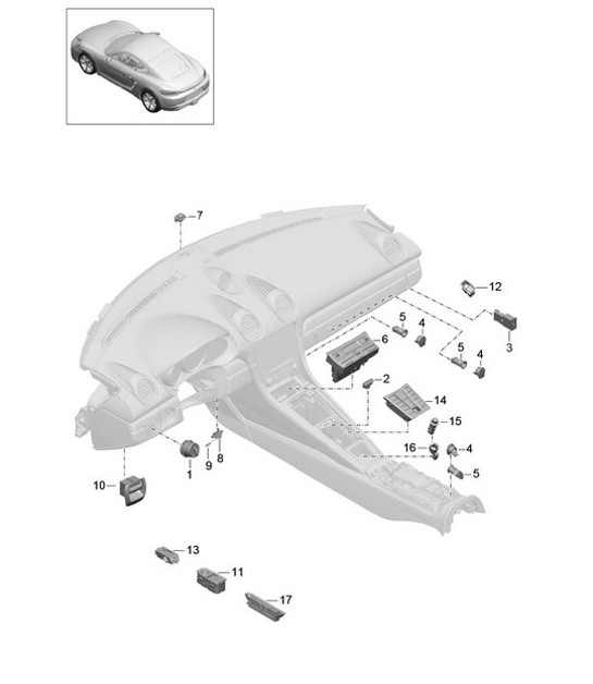 Diagram 903-005 Porsche Panamera 971 MK2 (2021>>) 