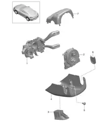 Steering column switch 718C (982C) Cayman 2017>>