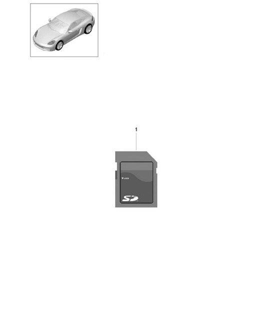Diagram 911-001 Porsche 996 C2 3.4L 1997-08/01 Electrical equipment