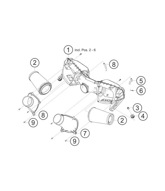 Diagram 0.0-08 Porsche Cayenne 3.6L 2007>> Accessories & others 