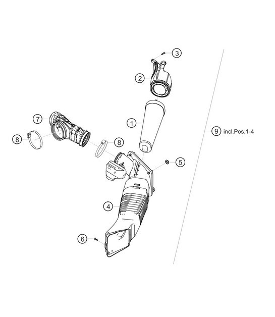 Diagram 1.1-23 Porsche Panamera Turbo V8 4.8L Motor