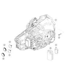 Spare gearbox 982 Cayman GT4 Clubsport 2019-2020