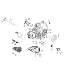 2019-2020 款 982 Cayman GT4 Clubsport 变速箱单个零件