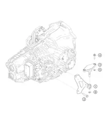 Gearbox bracket 982 Cayman GT4 Clubsport 2019-2020