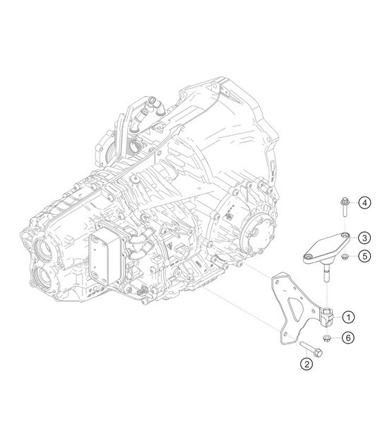 Diagram 3.3-06 Porsche Panamera 970 MK1 (2009-2013) Übertragung