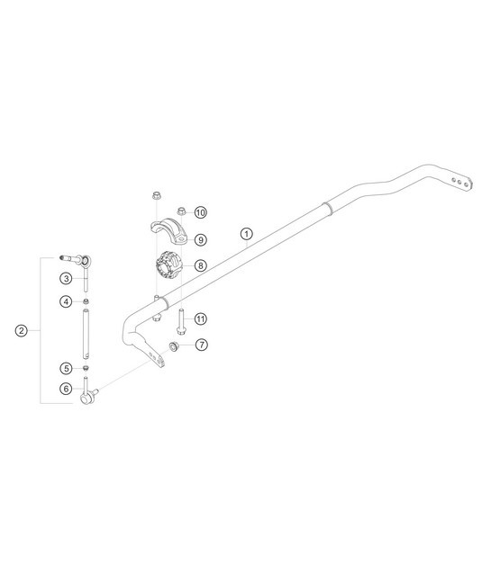 Diagram 4.4-03 Porsche Cayman S 3.4L 987C 2005-08 Front Axle, Steering 
