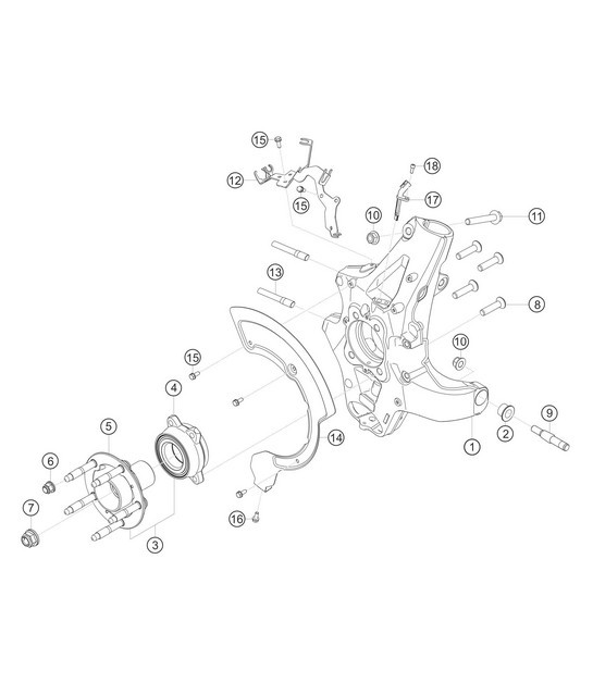 Diagram 5.5-03 Porsche Cayenne Coupe S V6 2.9L Petrol 440Hp 