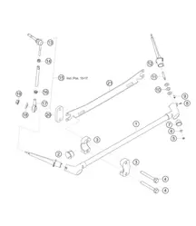 Anti-roll bar rear 982 Cayman GT4 Clubsport 2019-2020