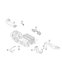 Conducto de aire 982 Cayman GT4 Clubsport 2019-2020