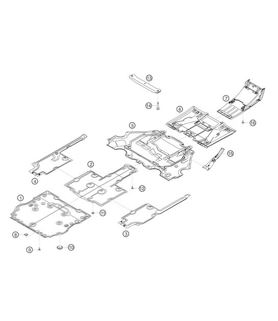 Diagram 8.8-09 Porsche Cayenne S V8 4.8L benzina 400 CV Carrozzeria