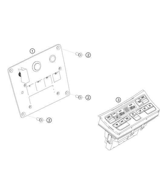 Diagram 9.9-10 Porsche Cayman 987C/981C (2005-2016) Electrical equipment