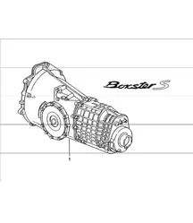 replacement transmission 986 Boxster G86.20 M480 (6-Speed manual transmission) 2000 ONWARDS