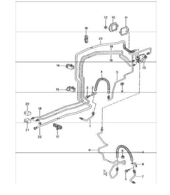 Diagram 604-10 Porsche Taycan Turbo Cross Turismo 