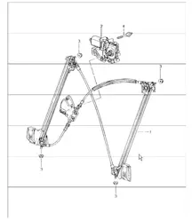 power windows 986 Boxster 1997-04