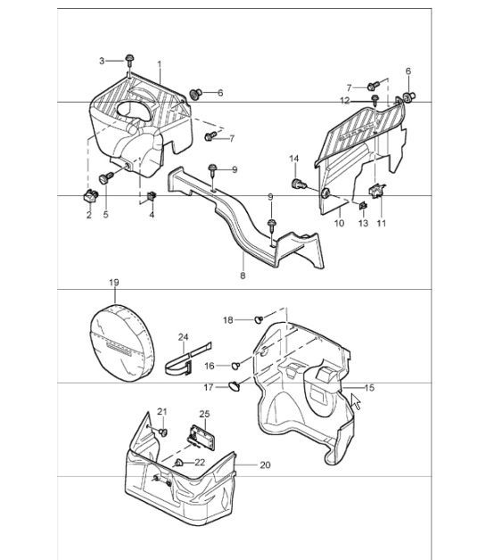 Diagram 807-00 Porsche Taycan (9J1) MK2 2024>> 