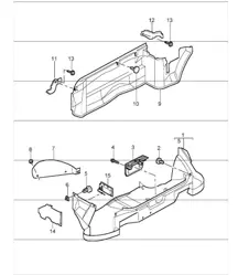 luggage compartment rear 986 Boxster 1997-04