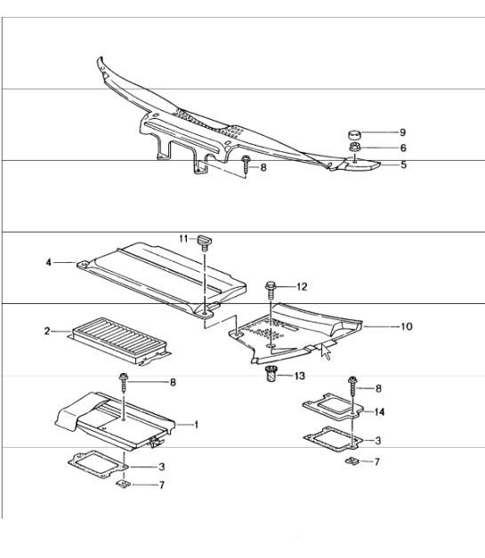 Diagram 813-20 Porsche 912E 4CYL 1976 
