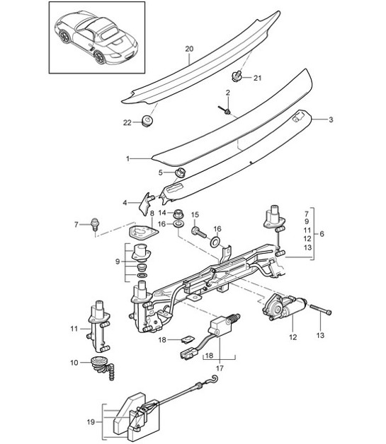 Diagram 803-007 Porsche Cayenne S/GTS 4.8L 2007>> Body