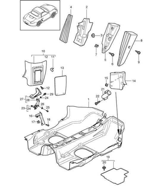 Diagram 807-002 Porsche Macan (95B) MK3 2022>> 