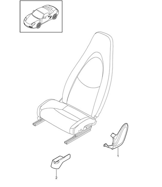 Diagram 817-000 Porsche 997 Carrera 4S 3.8L 2005>> Body